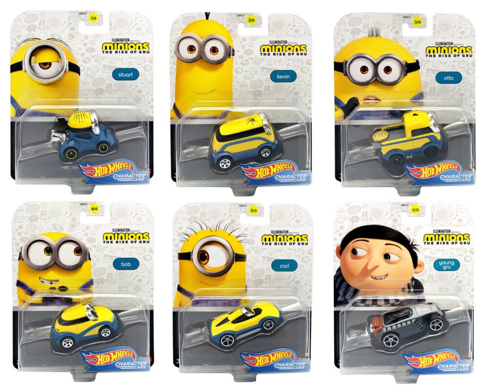 Ассортимент автомобилей HW Minion GMH74 / 8