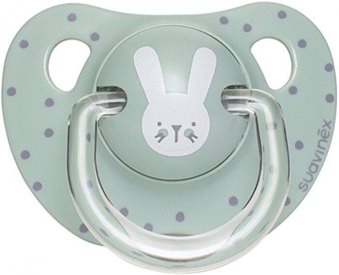 Пустушка анатомічна, +18 місяців, *Hygge:Затишні історії*/бірюзовий зайчик (8426420068130) - Зображення 1