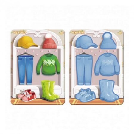 Пазл *Одяг - 1*  (фон з підказкою) - Зображення 2