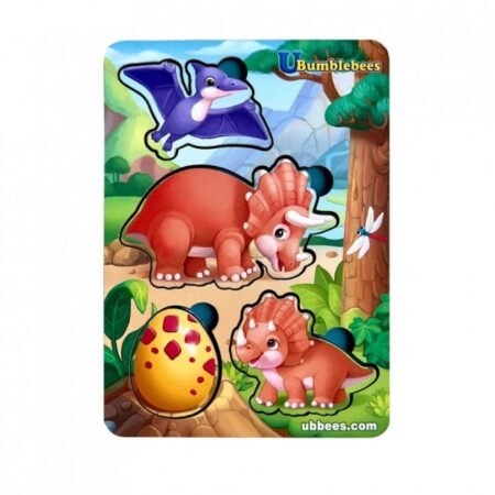 Пазл *Динозаври*  (фон з підказкою)