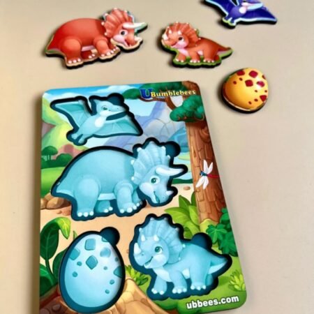 Пазл *Динозаври*  (фон з підказкою) - Зображення 3