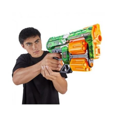 Швидкострільний бластер X-SHOT Skins Dread Camo (12 патронів), 36517D - Зображення 2