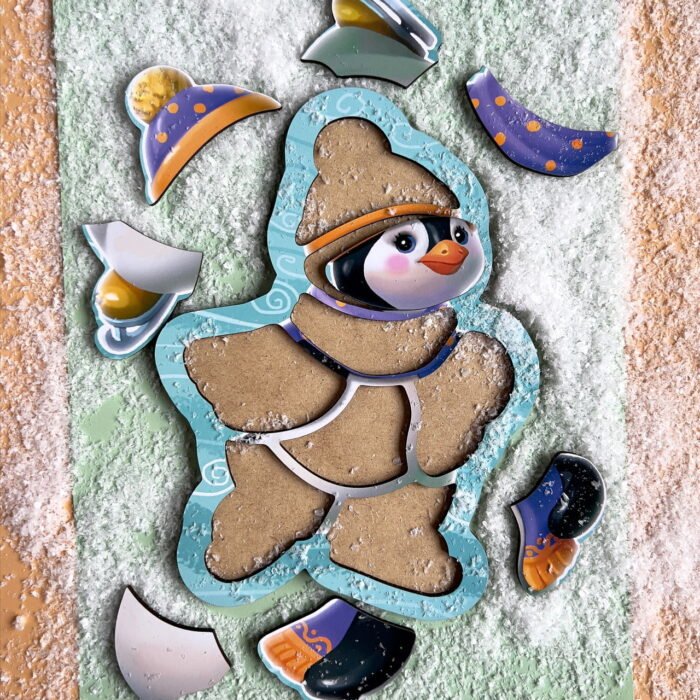 Контурний пазл *Пінгвін* - Зображення 2