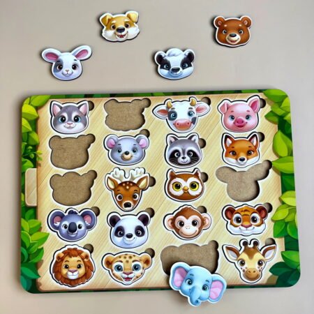 Пазл-сортер *Мордочки*