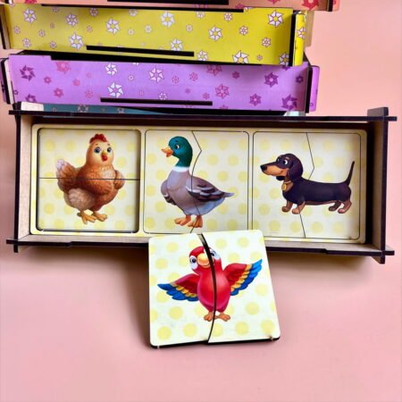 Пазл *Половинки. Тварини* - Зображення 2