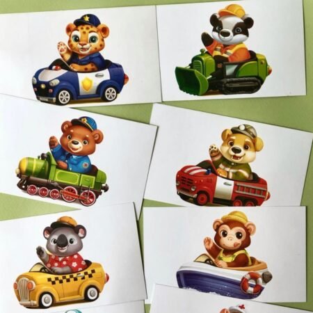 Гра з картками *Веселі водії* - Зображення 2