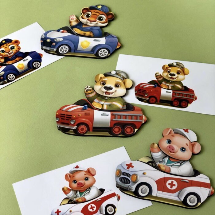 Гра з картками *Веселі водії* - Зображення 3