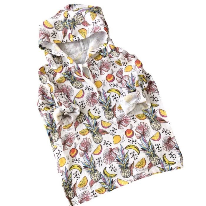 9-24 міс / 68-86 см Туніка муслінова Ананас - Зображення 1