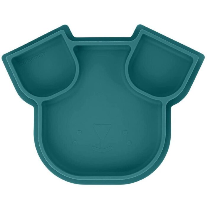 Тарілка силіконова секційна на присосці, Собака - Зображення 1