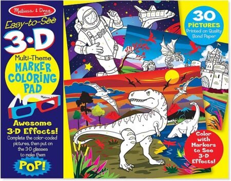 3D розмальовка по крапкам для хлопчиків Melissa&Doug (MD9964)