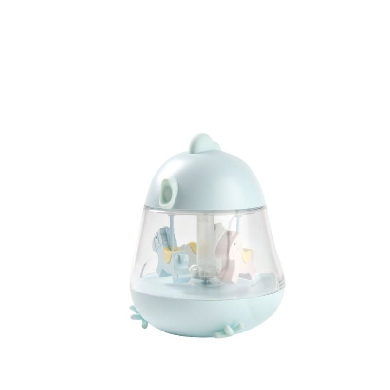 kurczaczek-lampka-z-pozytywka-niebieska Лампа *Ципа* з музичною скринькою та світлом (блакитна) - Зображення 1