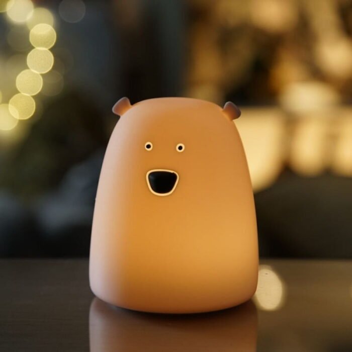 Маленький силіконовий рожевий ведмедик - Зображення 2