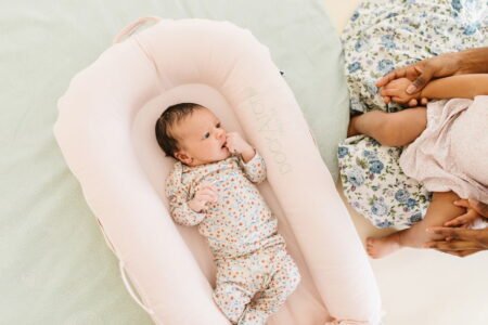 Кокон-матрас DockATot Deluxe+ STRAWBERRY CREAM - Зображення 2