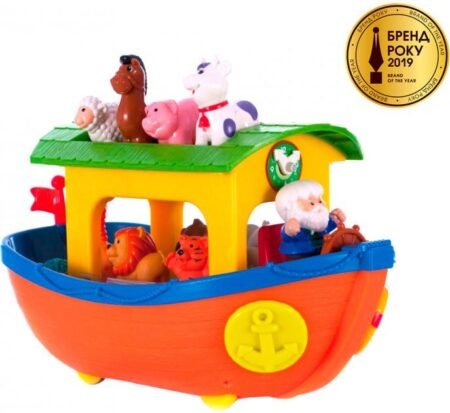 Игровой набор - НОЕВ КОВЧЕГ (на колесах, озвуч. укр. яз.)