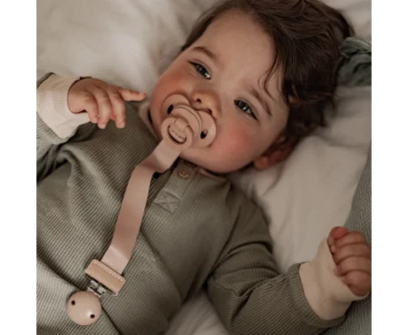 Elodie - Бамбуковая пустышка, Blushing Pink (латекс) - Зображення 3