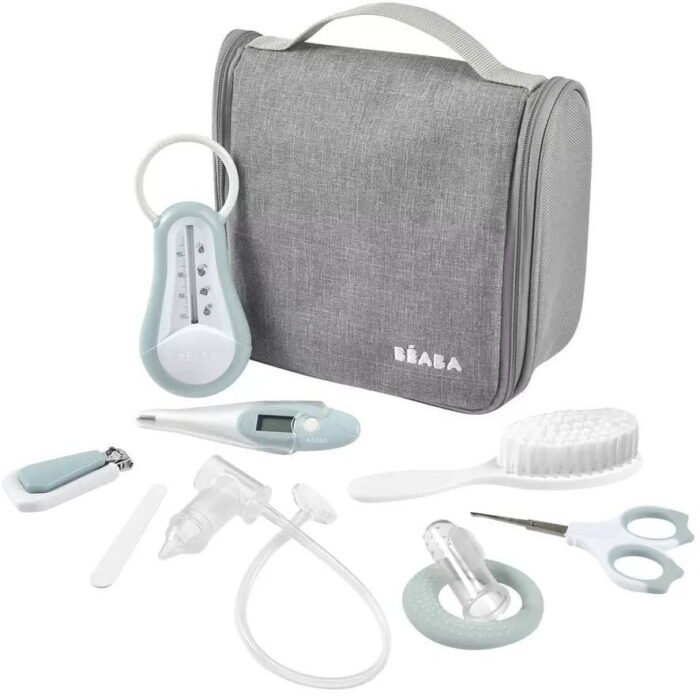 Косметичка з туалетними приладдями Beaba- сірий/зелений - Зображення 2