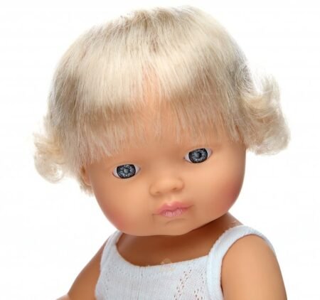 Кукла-пупс 38 см в белье, девочка-европейка  Miniland - Зображення 3