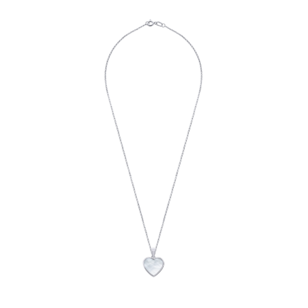 Кулон Серце велике з перламутром - Зображення 2