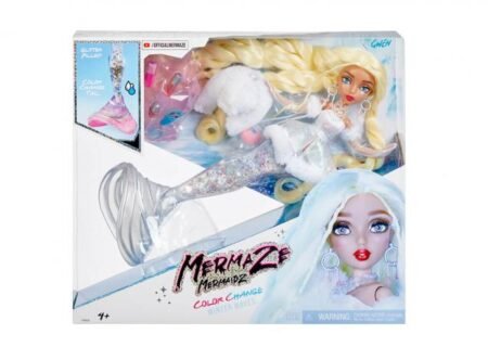 Колекційна лялька русалка з серіїї Mermaze Mermaidz Winter