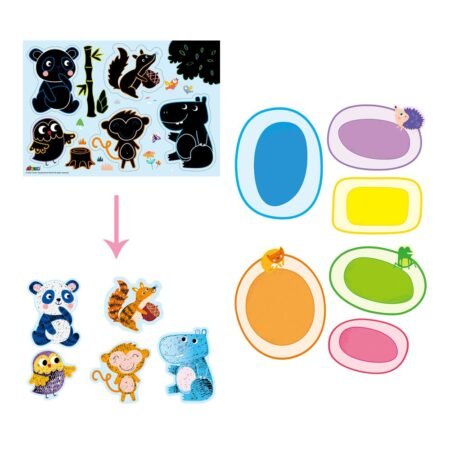 6004135 Набір для творчості, скретч-арт *Улюблені тварини*, 1 рівень - Зображення 2