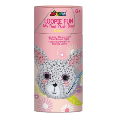 Набір для творчості 2 в 1, в'язання гачком та шиття сумочки *Зайченя*