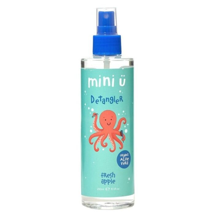 mini_fresh_apple_detangling_spray_250ml Натуральний спрей для легкого розчісування з алоє вера - Зображення 1