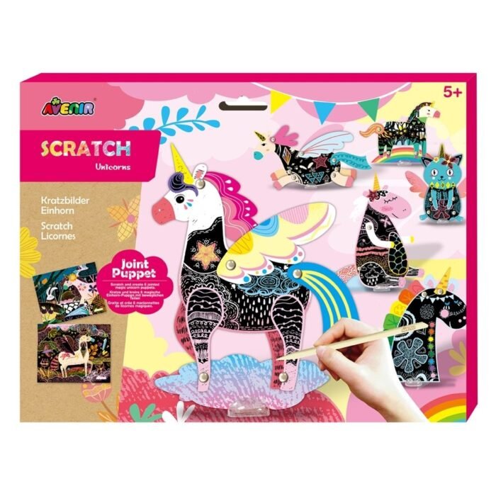 6004002 Набір для творчості, скретч-арт *Єдиноріг* - Зображення 1