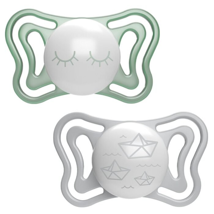 Пустушка Physio Light силіконова від 16 до 36 місяців 2шт. (люмінесцентна) - Зображення 1