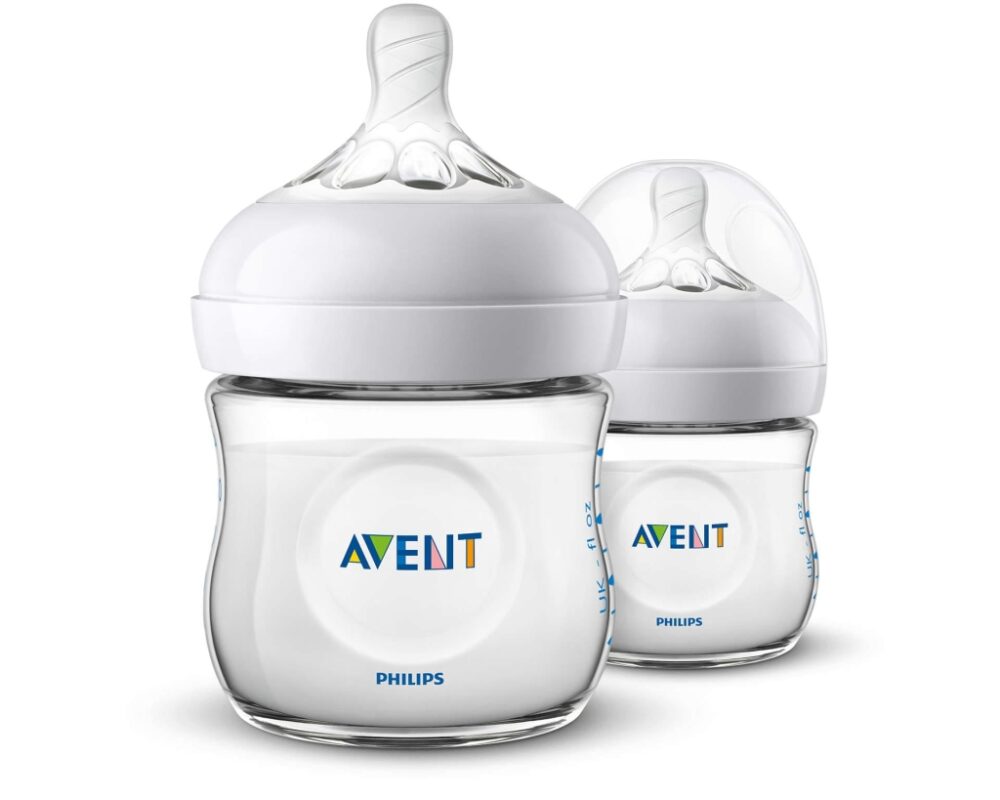 Пляшечка для годування Natural,125 мл,2 шт Avent
