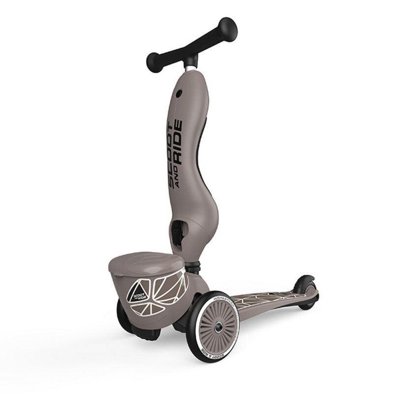 Самокат Scoot and Ride серии Highwaykick-1Lifestyle коричневий, до 3р/20кг