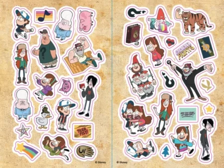 Ґравіті Фолз. Кольоровий МІКС. Пригодницька розмальовка - Зображення 2