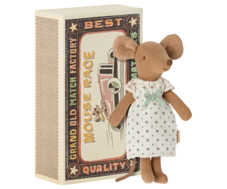 Мишка старша сестра в сірниковій коробці Maileg - Зображення 2