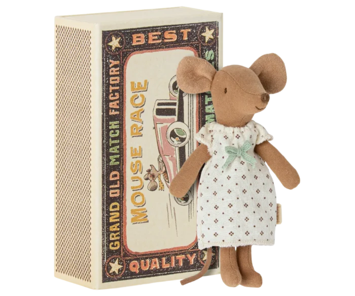 Мишка старша сестра в сірниковій коробці Maileg - Зображення 2