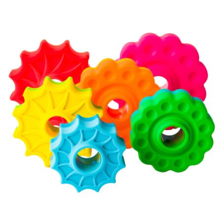 Пірамідка гвинтова тактильна Fat Brain Toys SpinAgain  (F110ML) - Зображення 2