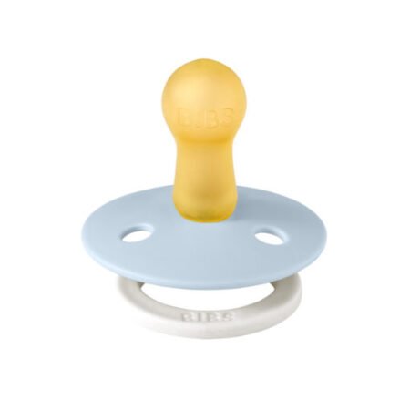 Соска пустушка 200271 BIBS Colour Latex Size 2 Baby Blue NIGHT/Glow - Зображення 2