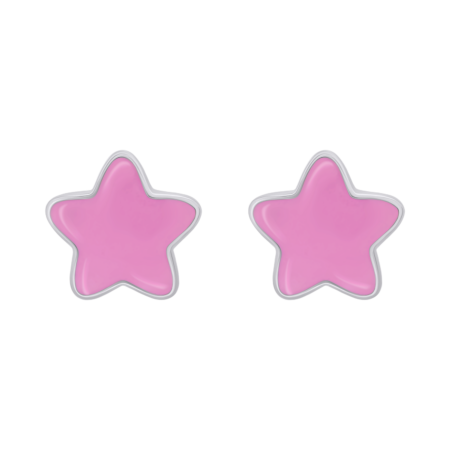Сережки Зіроньки Рожевий