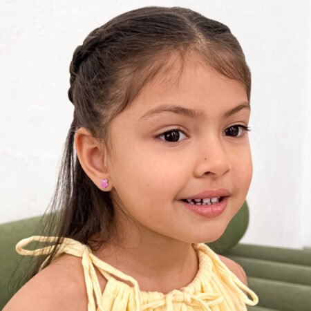 Сережки Зіроньки Рожевий - Зображення 4