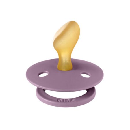 Соска пустушка 111300C BIBS Colour Latex Size 1 Anatomical Mauve AW22 - Зображення 2