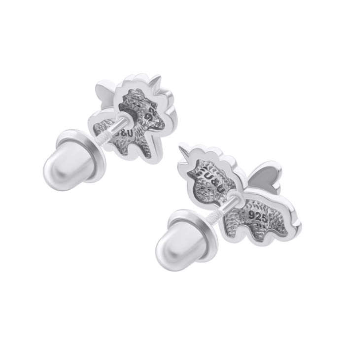 Сережки Єдиноріг кольоровий - Зображення 2