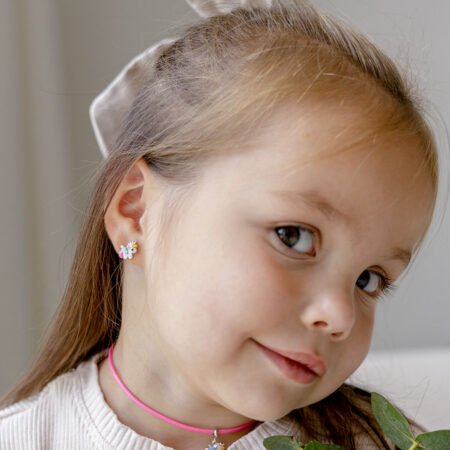 Сережки Єдиноріг кольоровий - Зображення 3