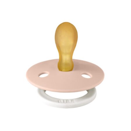 Соска пустушка 121256C BIBS Colour Latex Size 1 Symmetrical Blush GLOW - Зображення 2