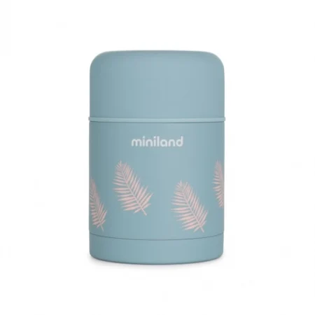 Термос пищевой голубой FOOD THERMY PALMS 600ML