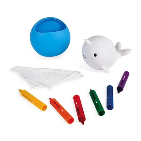 Іграшка для купання Janod Малювання. Нарвал J04726 - Зображення 2