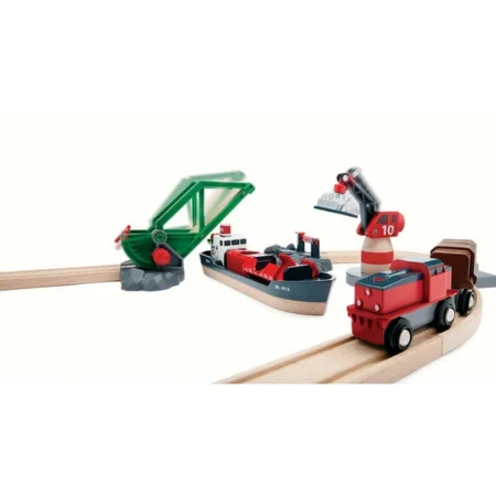 Дитяча залізниця BRIO Порт з поромом (33061) - Зображення 4