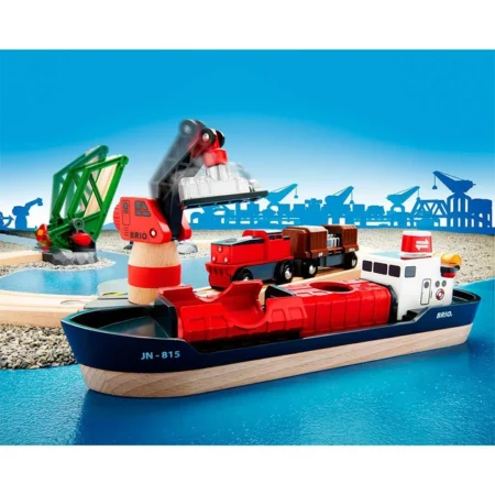 Дитяча залізниця BRIO Порт з поромом (33061) - Зображення 7