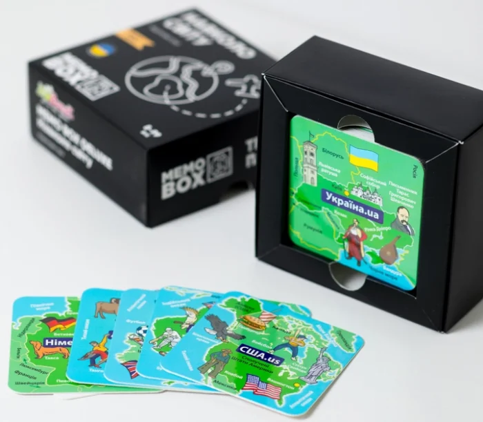Настільна гра JoyBand MemoBox Delux *Навколо світу*, MBD102 - Зображення 4