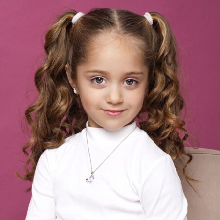 Кулон Єдиноріг фіолетовий - Зображення 3