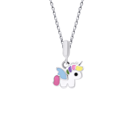 Кулон Єдиноріг кольоровий