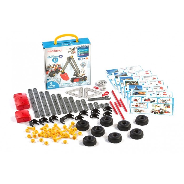 32656-700x700 Конструктор Activity Mecaniko (81 деталь) - Зображення 1