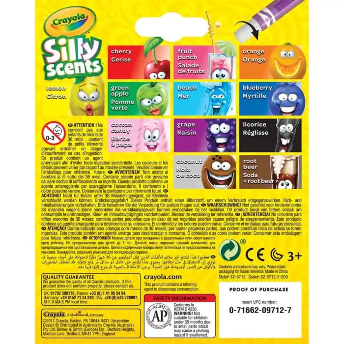 Silly Scents Набір воскової крейди *Твіст*, що викручуються, з ароматом, 12 шт - Зображення 2